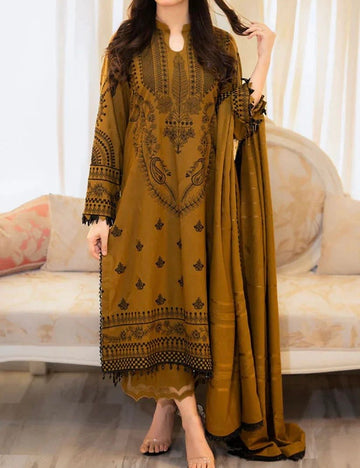 Unstitched Embroidered Lawn 3PC | SC-082