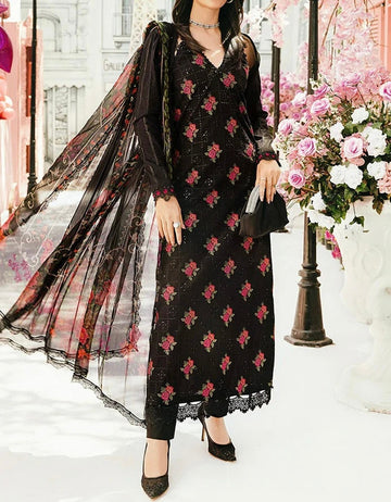 Unstitched Embroidered Dhanak 3PC | WC-048