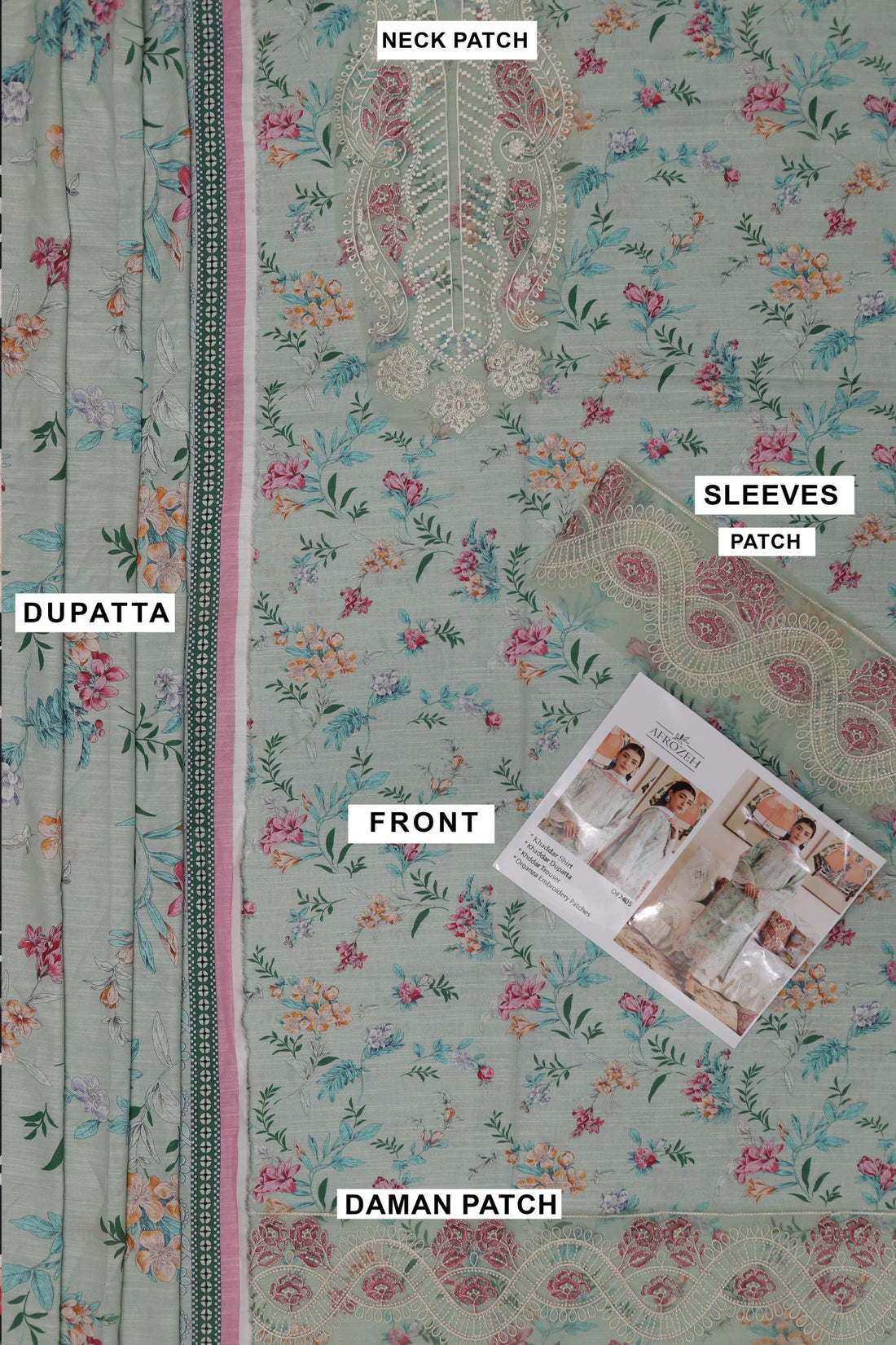 Unstitched Khaddar 3PC | WC-039F