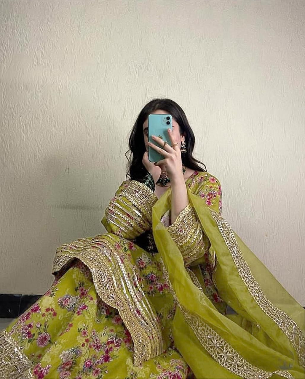Unstitched Printed Lawn 3PC | SC-147