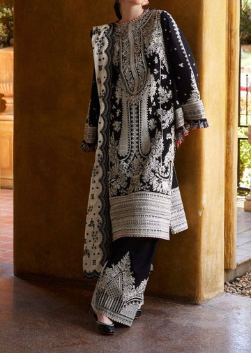 Unstitched Embroidered Lawn 3PC | SC-057