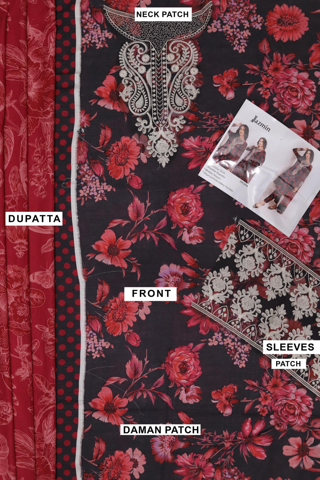 Unstitched Khaddar 3PC | WC-039C