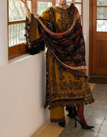 Unstitched Embroidered Lawn 3PC | SC-006