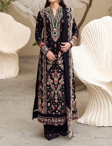 Unstitched Embroidered Lawn 3PC | SC-014