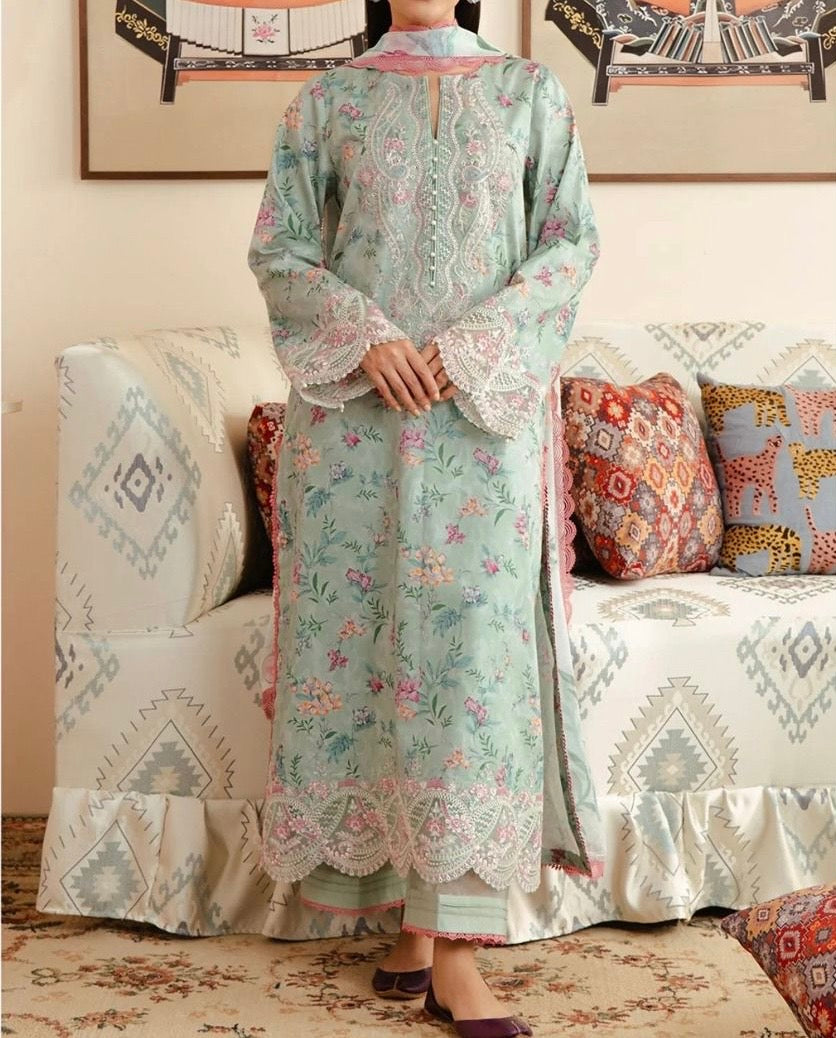 Unstitched Khaddar 3PC | WC-039F