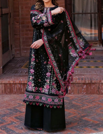 Unstitched Embroidered Lawn 3PC | SC-176