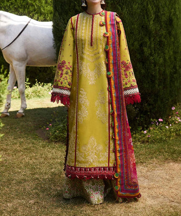 Unstitched Embroidered Lawn 3PC | SC-097