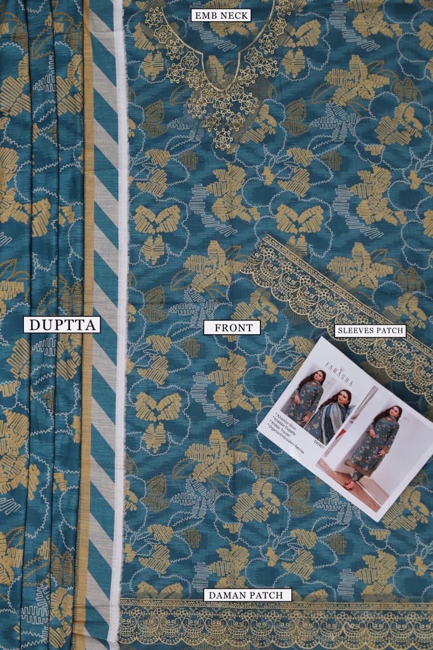 Unstitched Khaddar 3PC | WC-042B