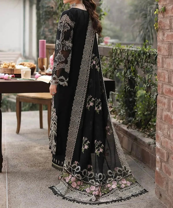 Unstitched Embroidered Dhanak 3PC | WC-083