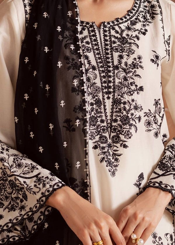 Unstitched Embroidered Lawn 3PC | SC-033