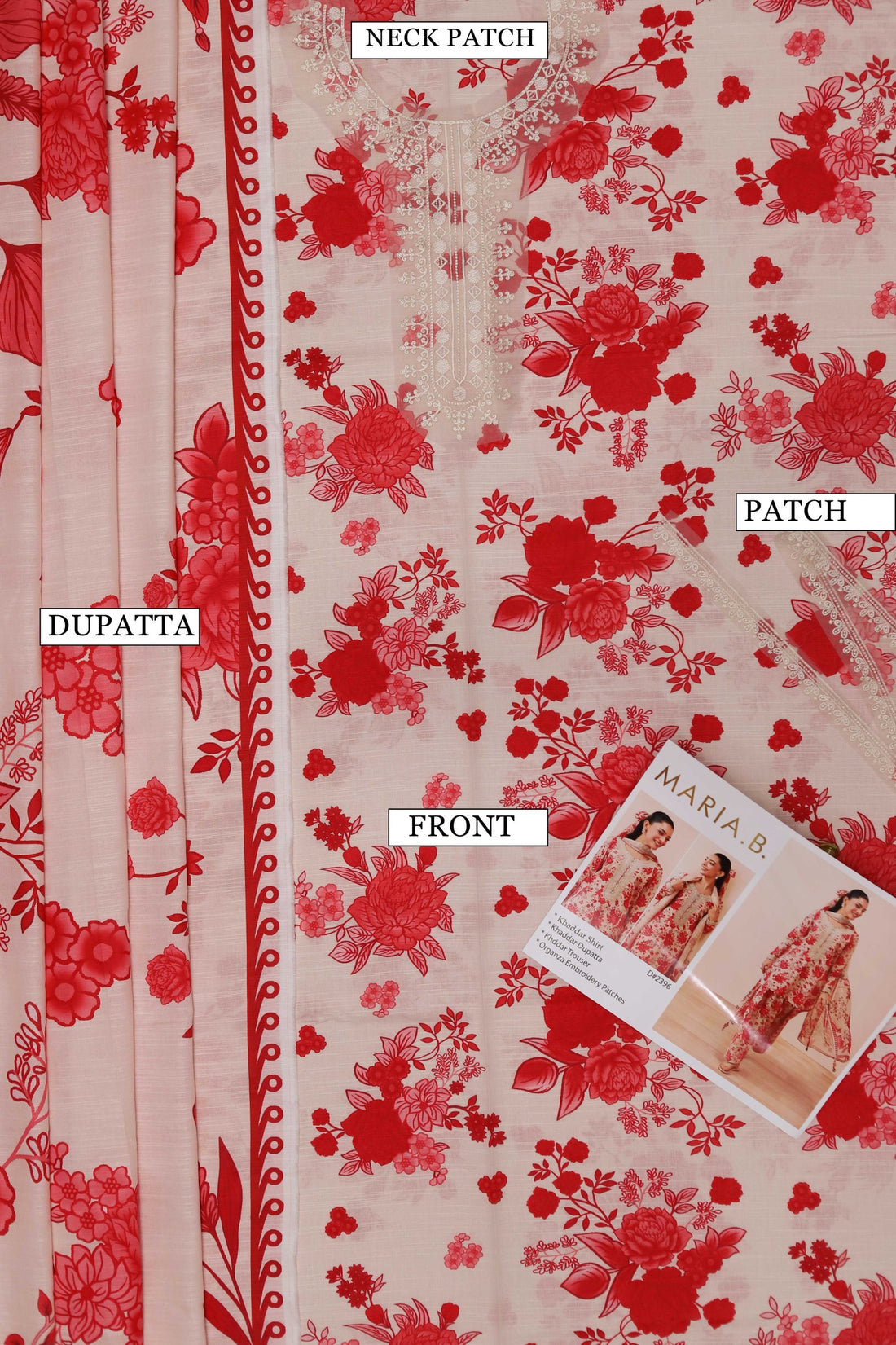 Unstitched Khaddar 3PC | WC-038B