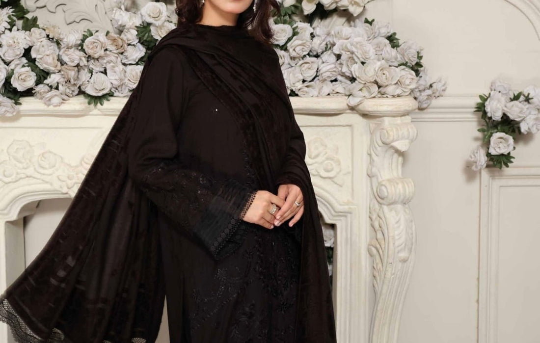 Unstitched Leather Peach 3PC | WC-021