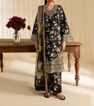 Unstitched Printed Lawn 3PC | SC-123
