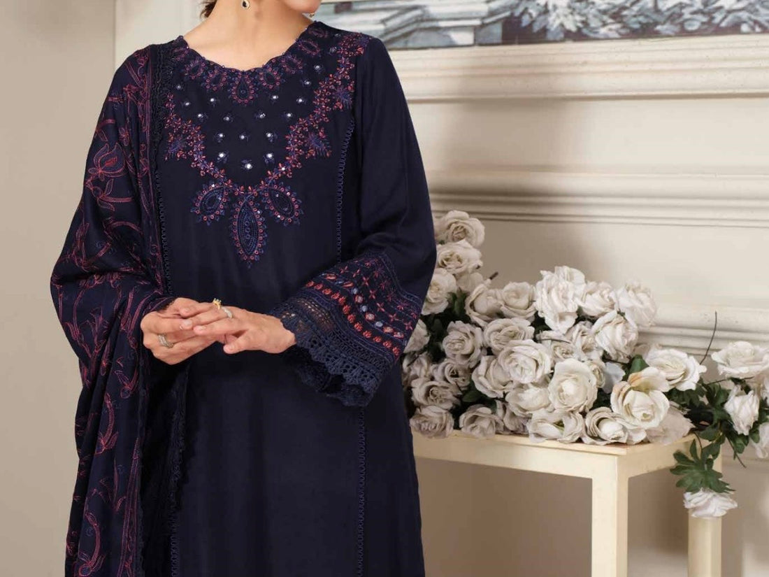 Unstitched Leather Peach 3PC | WC-022