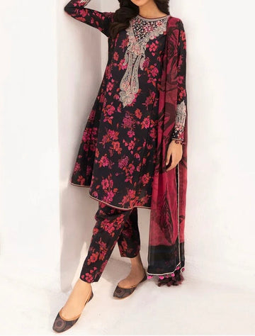 Unstitched Khaddar 3PC | WC-039C