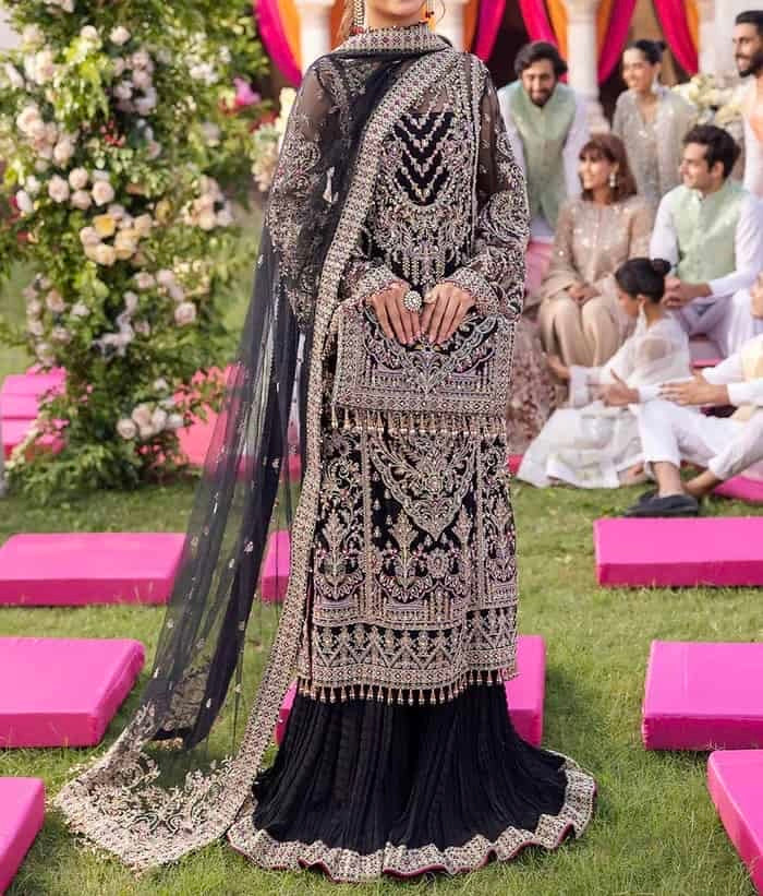 Unstitched Embroidered Net 3PC | FW-022