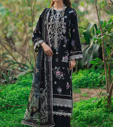Unstitched Printed Lawn 3PC | SC-068