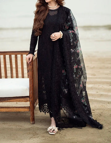 Unstitched Embroidered Dhanak 3PC | WC-073