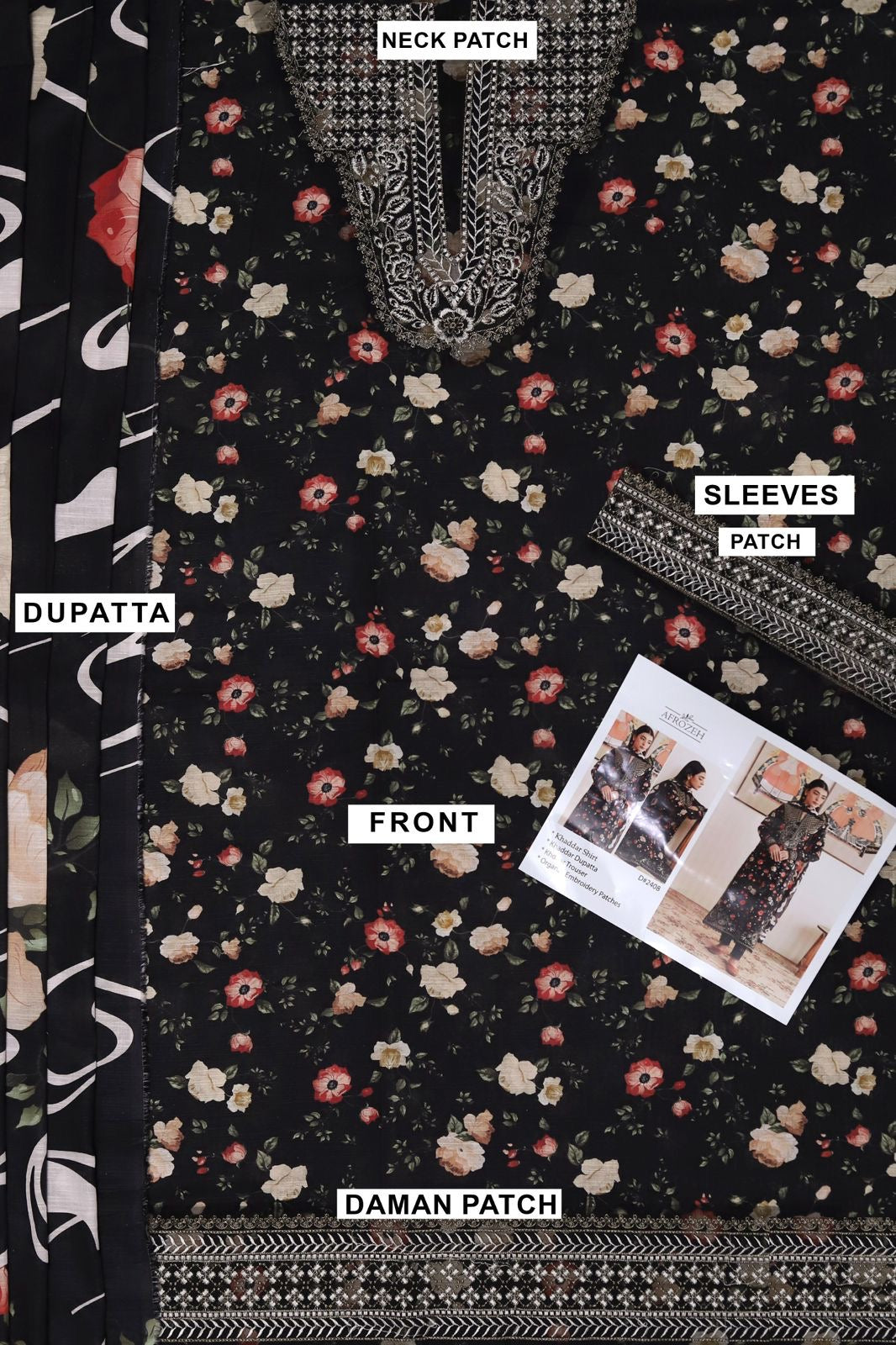 Unstitched Khaddar 3PC | WC-039D