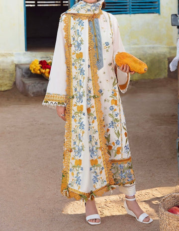 Unstitched Embroidered Lawn 3PC | SC-149