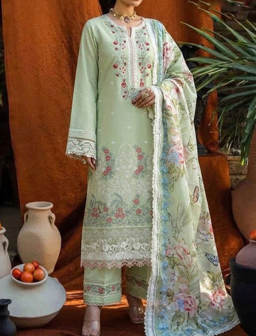 Unstitched Embroidered Lawn 3PC | SC-171A
